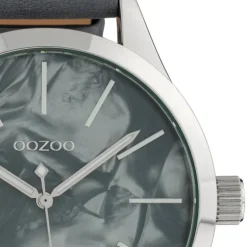 Oozoo Damen Armbanduhr Timepieces Analog Textil grau UOC10074