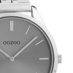 Oozoo Damen Armbanduhr Timepieces Analog Metall silber UOC9983A
