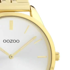 Oozoo Damen Armbanduhr Timepieces Analog Metall gold UOC9986A