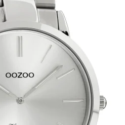 Oozoo Damen Armbanduhr Timepieces Analog Metall silber UOC20100
