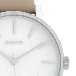 Oozoo Damen Armbanduhr Timepieces Analog Leder taupe UOC10118