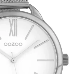 Oozoo Damen Armbanduhr Timepieces Analog Metall silber UOC10134