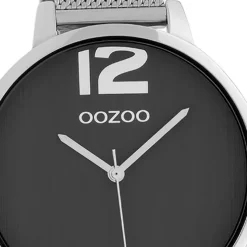 Oozoo Damen Armbanduhr Timepieces Analog Metall silber UOC10142