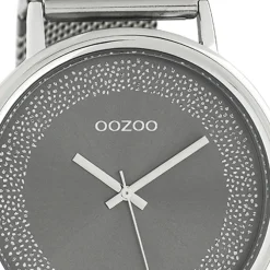 Oozoo Damen Armbanduhr Timepieces Analog Metall silber UOC10625
