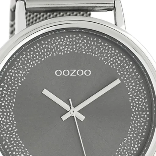 Oozoo Damen Armbanduhr Timepieces Analog Metall silber UOC10625