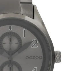 Oozoo Damen Armbanduhr Timepieces Analog Metall titan UOC10633