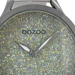Oozoo Damen Armbanduhr Timepieces Analog Metall silber UOC10651