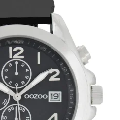 Oozoo Damen Armbanduhr Timepieces Analog Metall schwarz UOC10732
