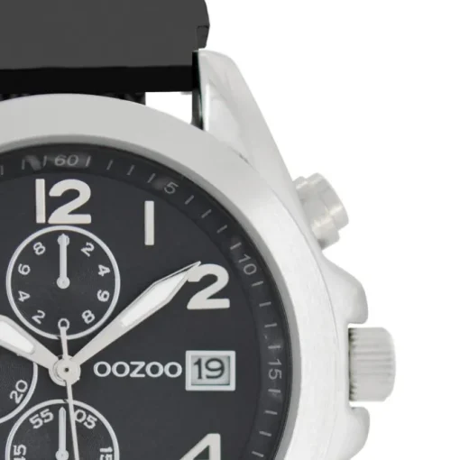 Oozoo Damen Armbanduhr Timepieces Analog Metall schwarz UOC10732