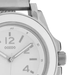 Oozoo Damen Armbanduhr Timepieces Analog Metall silber UOC10737