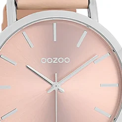 Oozoo Damen Armbanduhr Timepieces Analog Leder rosa UOC11193