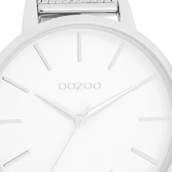 Oozoo Damen Armbanduhr Timepieces Analog Metall silber UOC11362