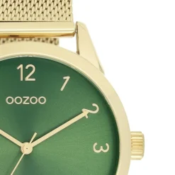 Oozoo Damen Armbanduhr Timepieces Analog Metall gold UOC11324