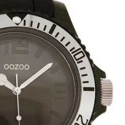 Oozoo Damen Armbanduhr Timepieces Analog Silikon schwarz UOC4353A