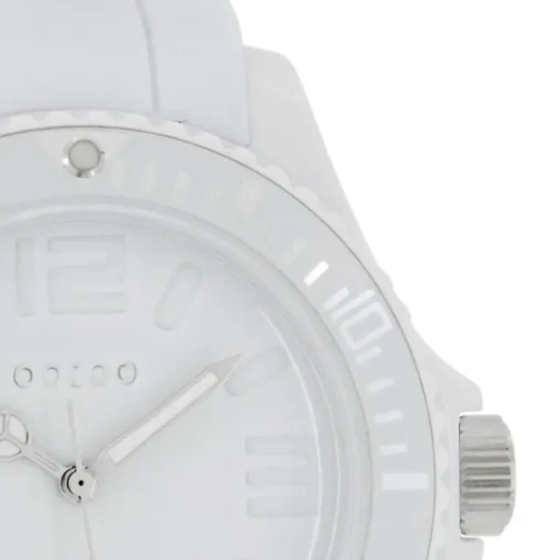 Oozoo Damen Armbanduhr Timepieces Analog Silikon weiß UOC4361A