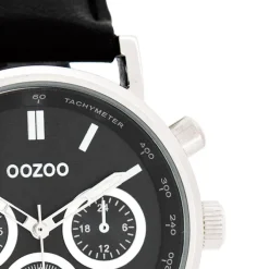 Oozoo Damen Armbanduhr Timepieces Analog Leder schwarz UOC5329A