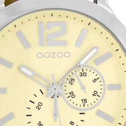Oozoo Damen Armbanduhr Timepieces Analog Leder braun UOC6076A