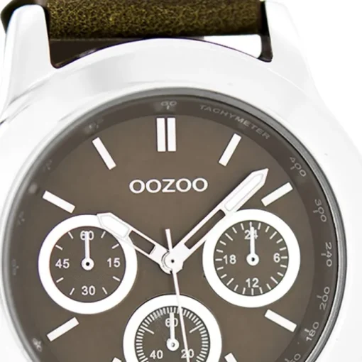 Oozoo Damen Armbanduhr Timepieces Analog Leder braun UOC6187A