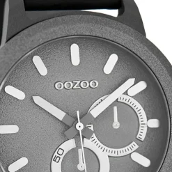 Oozoo Damen Armbanduhr Timepieces Analog Leder schwarz UOC6209A