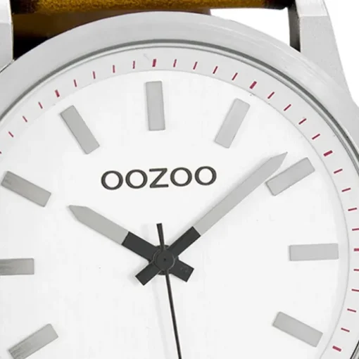 Oozoo Damen Armbanduhr Timepieces Analog Leder braun UOC7036A