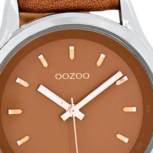 Oozoo Damen Armbanduhr Timepieces Analog Leder braun UOC7437A