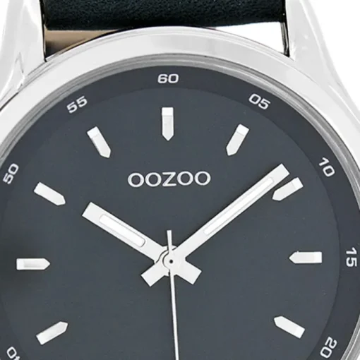 Oozoo Damen Armbanduhr Timepieces Analog Leder dunkelblau UOC7438A