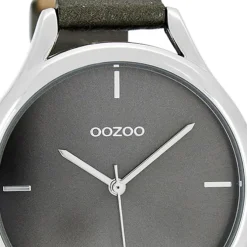 Oozoo Damen Armbanduhr Timepieces Analog Leder schwarz UOC8348A