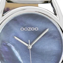 Oozoo Damen Armbanduhr Timepieces Analog Leder blau UOC9167A