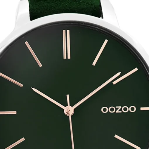 Oozoo Damen Armbanduhr Timepieces Analog Leder schwarz UOC9213A