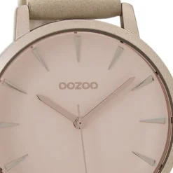 Oozoo Damen Armbanduhr Timepieces Analog Leder beige UOC9507A