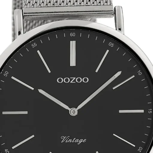 Oozoo Damen Armbanduhr Timepieces Analog Metall silber UOC9895A