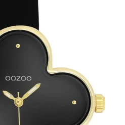 Oozoo Damen Armbanduhr Timepieces Analog Lederband schwarz UOC11524