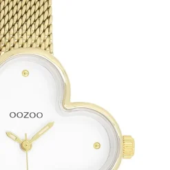 Oozoo Damen Armbanduhr Timepieces Analog Metallband gold UOC11527