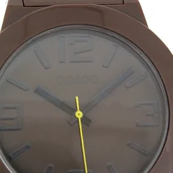 Oozoo Damen Armbanduhr Timepieces Analog Plastik braun UOC3682A