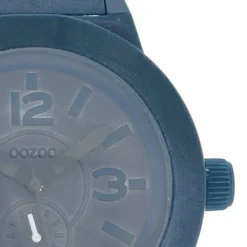 Oozoo Damen Armbanduhr Timepieces Analog Plastik dunkelblau UOC4118A