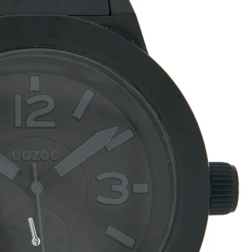 Oozoo Damen Armbanduhr Timepieces Analog Plastik schwarz UOC4119A