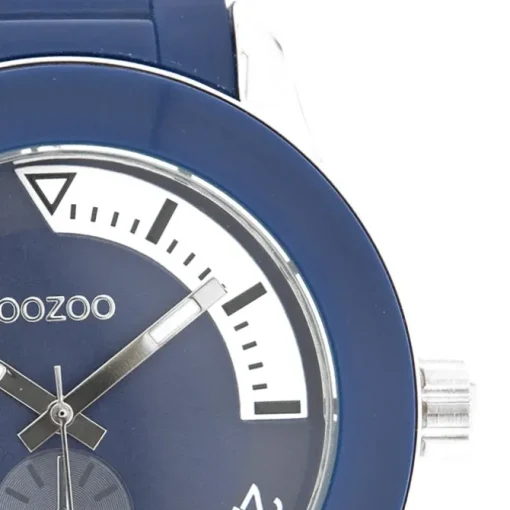 Oozoo Damen Armbanduhr Timepieces Analog Plastik blau UOC4258A