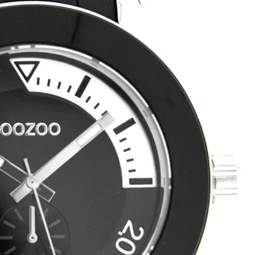 Oozoo Damen Armbanduhr Timepieces Analog Plastik schwarz UOC4259A