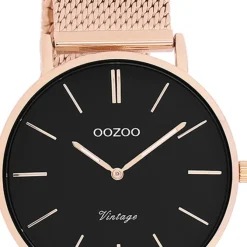 Oozoo Damen Armbanduhr Timepieces Analog Metall rosegold UOC9927A
