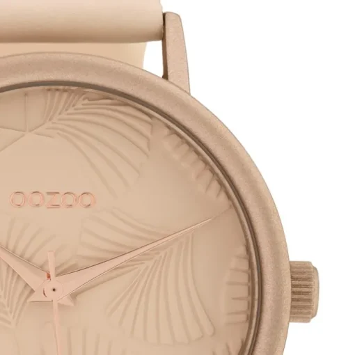 Oozoo Damen Armbanduhr Timepieces C10390 Quarzwerk Leder rosa UOC10390