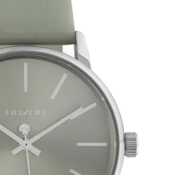 Oozoo Damen Armbanduhr Timepieces C10723 Analog Leder grün UOC10723