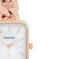 Oozoo Damen Armbanduhr Timepieces Analog Edelstahl rosegold UOC11134