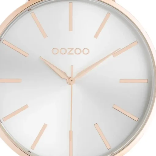 Oozoo Damen Armbanduhr Timepieces C10710 Analog Leder weiß UOC10710