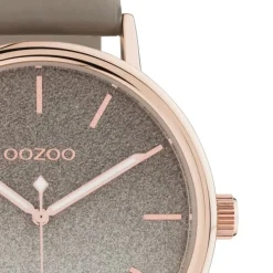 Oozoo Damen Armbanduhr Timepieces C10937 Analog Leder braun taupe UOC10937