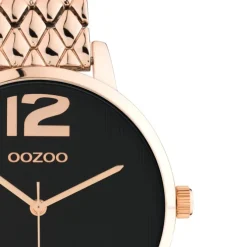 Oozoo Damen Armbanduhr Timepieces C11024 Analog Edelstahl roségold UOC11024