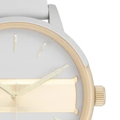 Oozoo Damen Armbanduhr Timepieces Analog Leder grau UOC11152