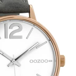Oozoo Damen Armbanduhr Timepieces 38mm Quarz Leder weiß UOC9483A