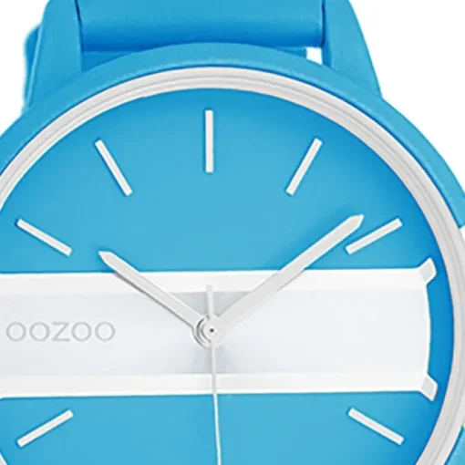 Oozoo Damen Armbanduhr Timepieces Analog Leder blau UOC11188
