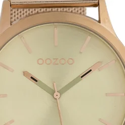 Oozoo Damen Armbanduhr Timepieces Analog Metall rosegold UOC10054