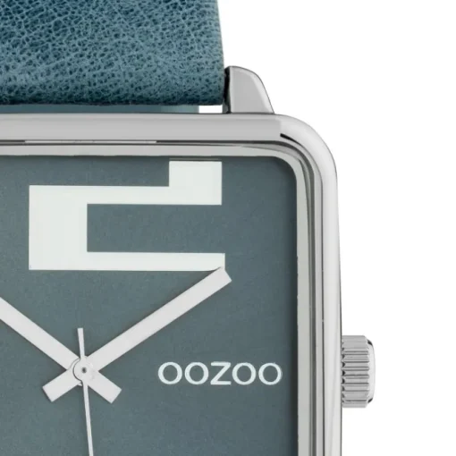 Oozoo Damen Armbanduhr Timepieces Analog Leder blau UOC10361